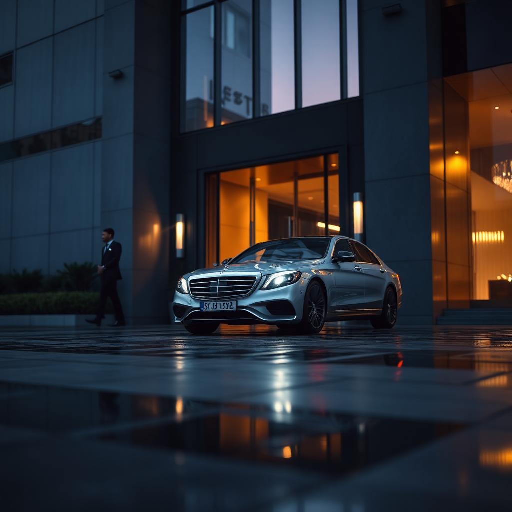 Business Arrival — Mercedes-Benz S580